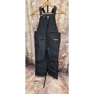 NWT Arctix Kids Black Ski Snow Bib Overalls Pants Small Size 8